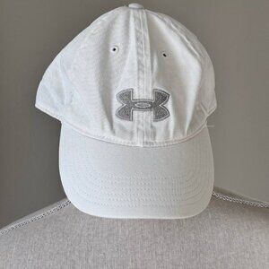 UNDERARMOUR Women’s Cotton Adjustable Hat in White